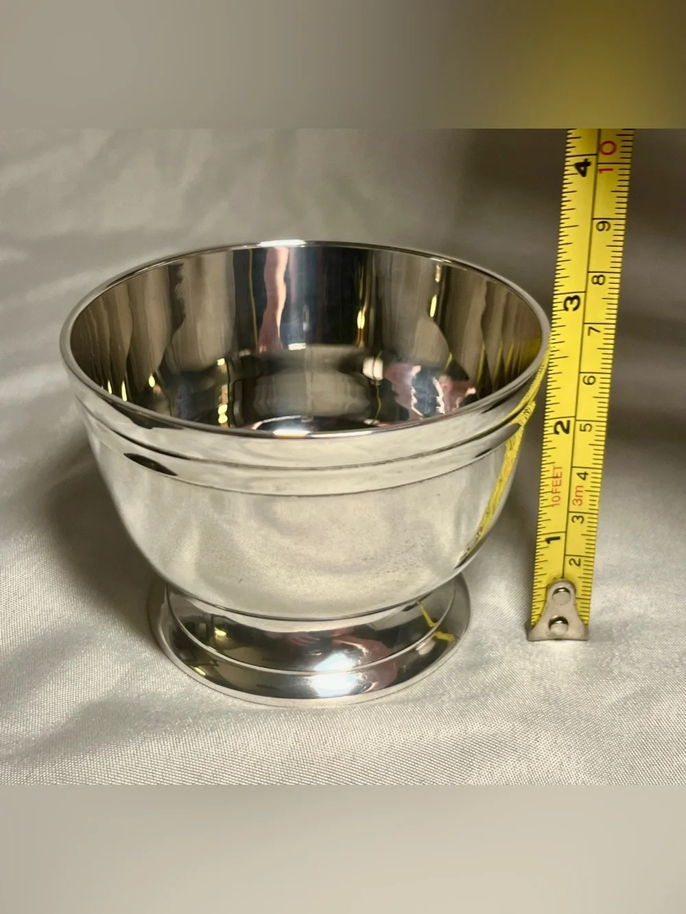 Silver-plate Small Bowl | Leonard Silver Co. EPNS | Paul Revere